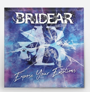 BRIDEAR - "Expose Your Emotions" square pinback badge